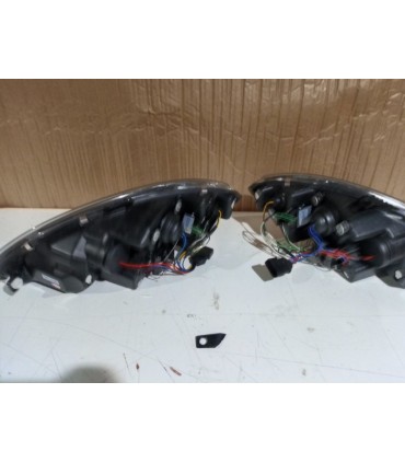 CX FAROS SEAT LEON ALTEA TOLEDO 04-09 LUZ DIURNA LED FONDO NEGRO R145756C4