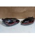 DW FAROS VOLKSWAGEN VW GOLF 7 12-17 LOOK 7.5 GTI DRL DINAMICOS ROJO NEGROS R012836C2