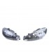 CX FAROS PEUGEOT 206 98-06 FONDO NEGRO H4 OEM R147507C1