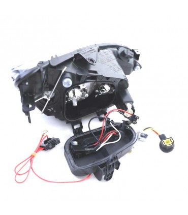 CX FAROS PEUGEOT 206 98-06 FONDO NEGRO H4 OEM R147507C1