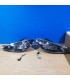CX FAROS PEUGEOT 206 98-06 FONDO NEGRO H4 OEM R147507C1