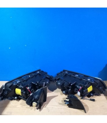 DW FAROS BMW E46 98-01 OJOS ANGEL NEGROS R011321C3