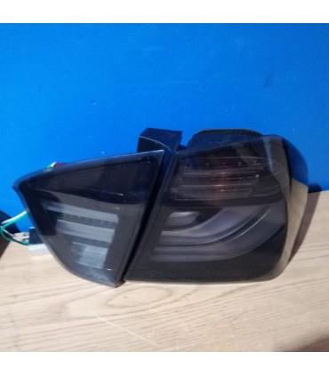 BY PILOTOS LED BMW E90 05-08 AHUMADO NEGRO LED BAR R011013C2