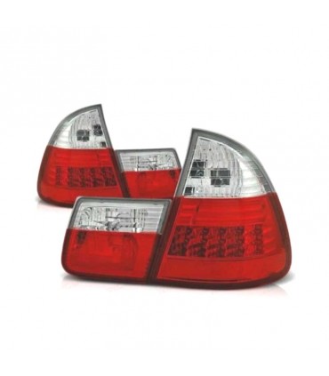 DW PILOTOS BMW E46 TOURING 98-05 LED CROMO ROJO R145230C1