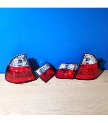 DW PILOTOS BMW E46 TOURING 98-05 LED CROMO ROJO R145230C1