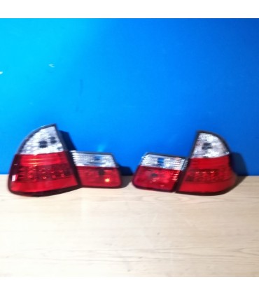 BY PILOTOS BMW E46 TOURING 98-05 LED CROMO ROJO R145230C2