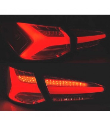 DW PILOTOS FORD FOCUS MK4 18-21 LED DINAMICO ROJO AHUMADO R012294C2