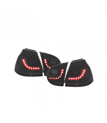 BY PILOTOS VOLKSWAGEN VW GOLF 5 03-08 LED FONDO NEGRO AHUMADO R147321C13