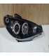 DW FAROS PEUGEOT 206 98-08 OJOS ANGEL CCFL FONDO NEGRO H4 OEM R146976C1