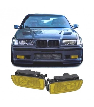 DW FAROS ANTINIEBLA BMW E36 CRISTAL AMARILLO R148779C1