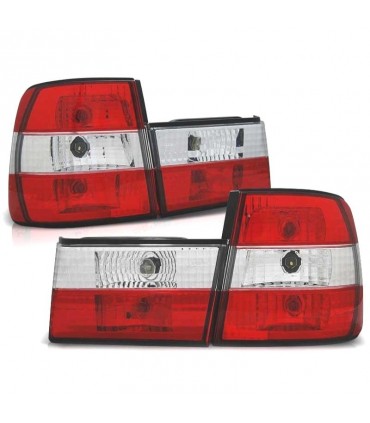 BY PILOTOS BMW E34 88-95 ROJO CROMO R147872C1