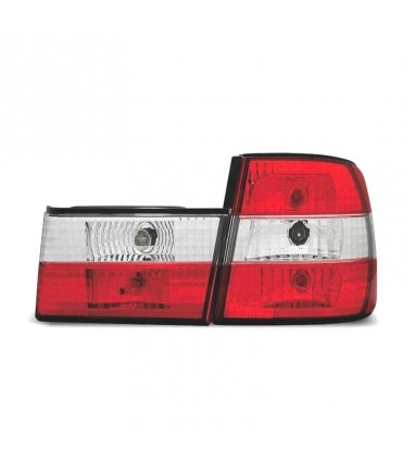 BY PILOTOS BMW E34 88-95 ROJO CROMO R147872C1