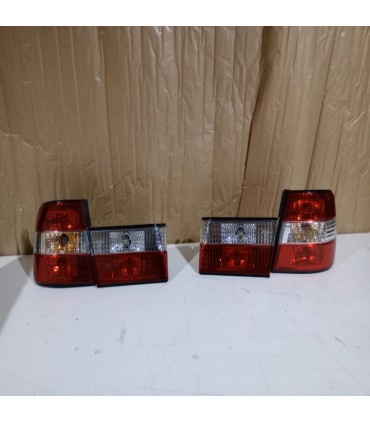 BY PILOTOS BMW E34 88-95 ROJO CROMO R147872C1
