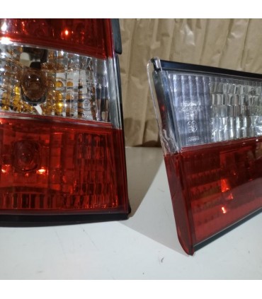 BY PILOTOS BMW E34 88-95 ROJO CROMO R147872C1