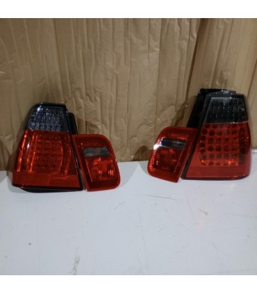 CX PILOTOS LED BMW E46 98-01 ROJO AHUMADO LOOK M3 R147434C2