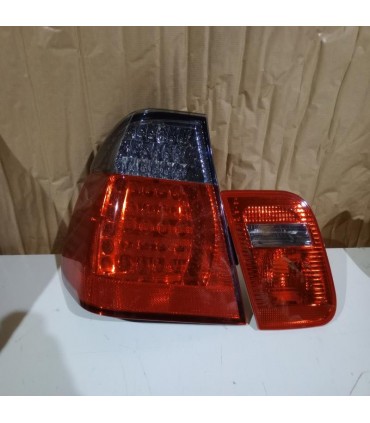 CX PILOTOS LED BMW E46 98-01 ROJO AHUMADO LOOK M3 R147434C2