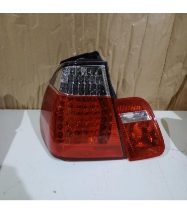 DW PILOTOS BMW E46 01-05 LED ROJO CROMO LOOK M3 R147437C13