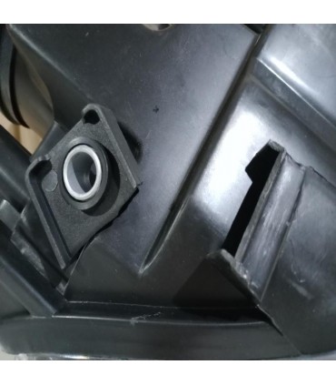 CX FARO IZQ PARA VOLKSWAGEN VW PASSAT 05-10 FONDO NEGRO R017407C2