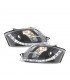 DW FAROS AUDI TT 98-05 LUZ DIURNA REAL LED FONDO NEGRO R145921C1