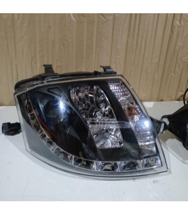 DW FAROS AUDI TT 98-05 LUZ DIURNA REAL LED FONDO NEGRO R145921C1