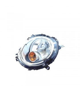 BA FARO IZQ MINI R56 06-10 FUNDO CROMO INTERMITENTE NARANJA R020113C1