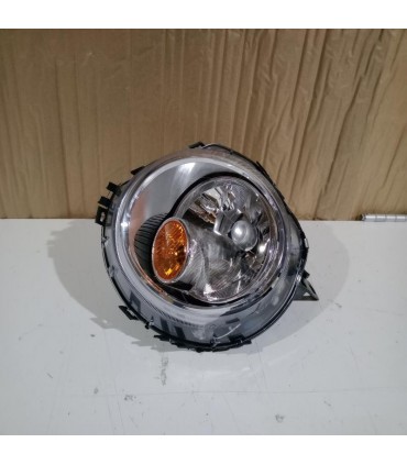 BA FARO IZQ MINI R56 06-10 FUNDO CROMO INTERMITENTE NARANJA R020113C1