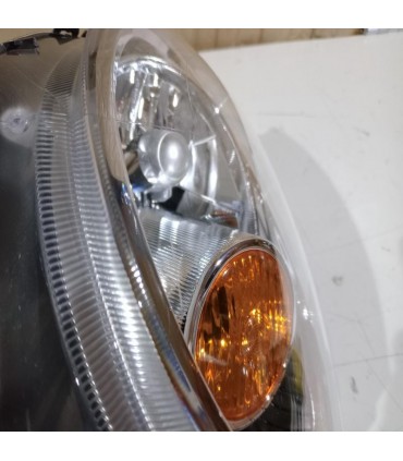 BA FARO IZQ MINI R56 06-10 FUNDO CROMO INTERMITENTE NARANJA R020113C1
