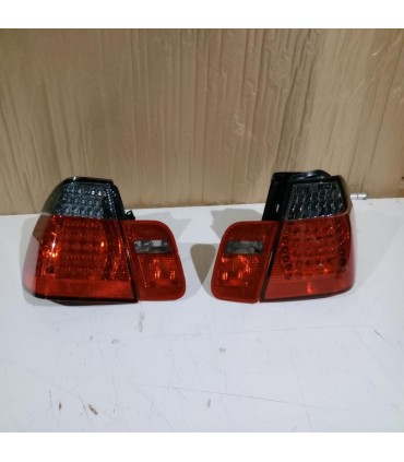 DW PILOTOS BMW E46 01-05 LED ROJO AHUMADO LOOK M3 R147436C2