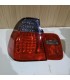 DW PILOTOS BMW E46 01-05 LED ROJO AHUMADO LOOK M3 R147436C2