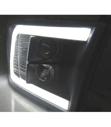DW FAROS DODGE RAM 09-18 LUZ DIURNA LED NEGRO R014057C1