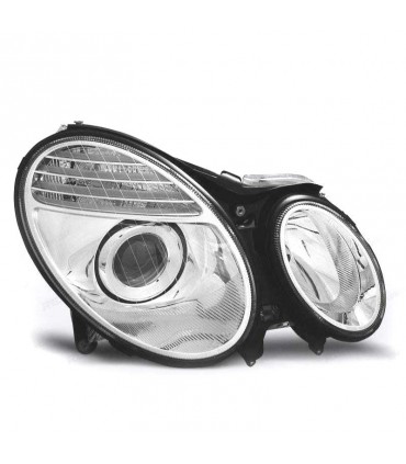 CX FAROS MERCEDES CLASE E W211 02-06 LUPA FONDO CROMO R146820C1