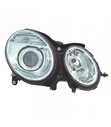 CX FAROS MERCEDES CLASE E W211 02-06 LUPA FONDO CROMO R146820C1
