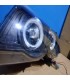 DW FAROS BMW E46 4 PUERTAS 98-01 OJOS ANGEL FONDO NEGRO R145935C1