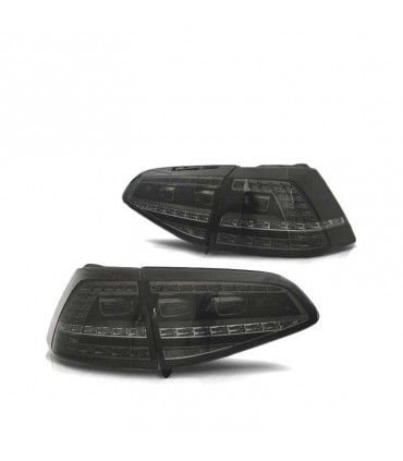 DW PILOTOS VOLKSWAGEN VW GOLF 7 12-17 LOOK GTI AHUMADOS FONDO NEGRO R011224C1