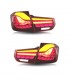 CX PILOTOS BMW F30 FULL LED LIGHT BAR OLED ROJO R012381C2