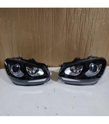 CX FAROS VOLKSWAGEN VW GOLF 6 FONDO NEGRO DRL R012817C14