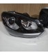 CX FAROS VOLKSWAGEN VW GOLF 6 FONDO NEGRO DRL R012817C14