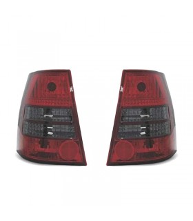 BY PILOTOS VOLKSWAGEN VW GOLF 4 VARIANT 97-03 ROJO CROMO R147675C2