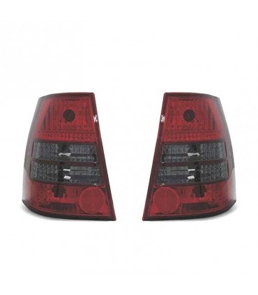 BY PILOTOS VOLKSWAGEN VW GOLF 4 VARIANT 97-03 ROJO CROMO R147675C2