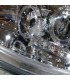 DW FAROS SEAT LEON ALTEA TOLEDO 04-09 FONDO CROMO LUZ DIURNA LED R145320C1