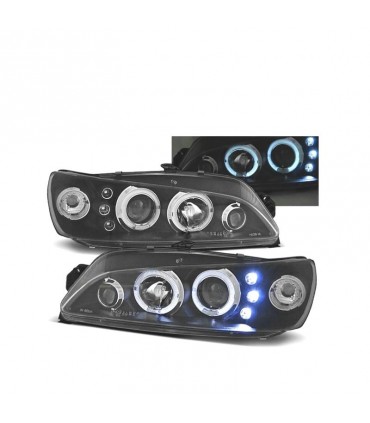 BY FAROS PEUGEOT 306 97-01 OJOS ANGEL FONDO NEGRO R145049C1