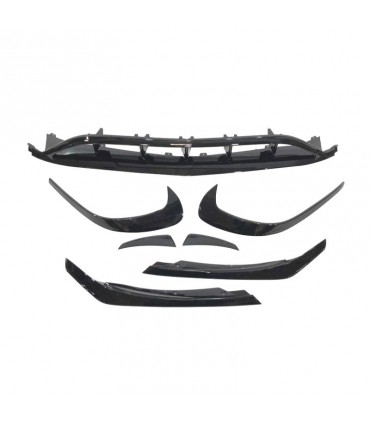 DW SPOILER LIP FRONTAL MERCEDES CLASE A W176 LOOK AMG A45 15-18 C010713C1