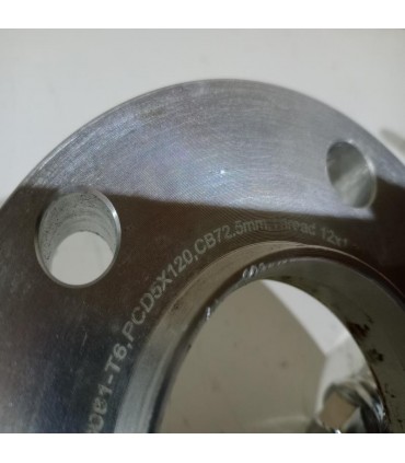 OL SEPARADORES 20MM 5X120 Ø 72,5 B M12X1,50 S002363P1