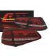 CX PILOTOS VOLKSWAGEN VW GOLF 7 12-17 LOOK GTI INTERMITENTE LED DINAMICO ROJO CLARO R014098C3