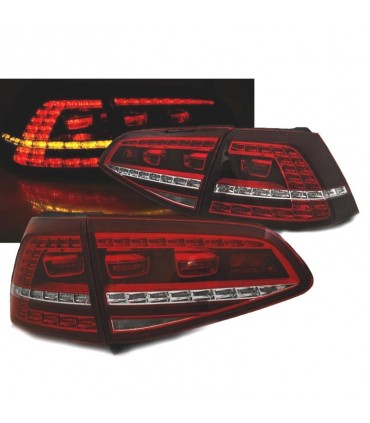 CX PILOTOS VOLKSWAGEN VW GOLF 7 12-17 LOOK GTI INTERMITENTE LED DINAMICO ROJO CLARO R014098C3