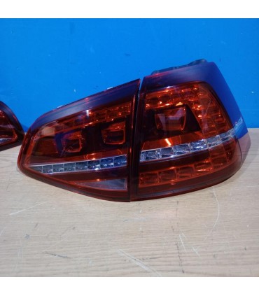 CX PILOTOS VOLKSWAGEN VW GOLF 7 12-17 LOOK GTI INTERMITENTE LED DINAMICO ROJO CLARO R014098C3