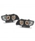 AZ FAROS XENON BMW X5 E53 99-03 OJOS ANGEL FONDO NEGRO R146319C1