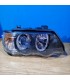 AZ FAROS XENON BMW X5 E53 99-03 OJOS ANGEL FONDO NEGRO R146319C1