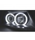 DW FAROS BMW E90 E91 05-08 OJOS ANGEL CCFL FONDO NEGRO R145752C7