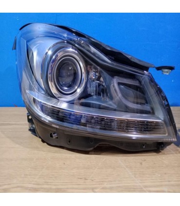 CX FAROS MERCEDES W204 11-14 LUZ DIURNA LED TUBE LIGHT + LED FONDO NEGRO CROMO R148171C1